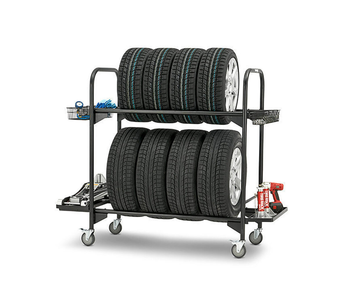 Tire Rolling Rack